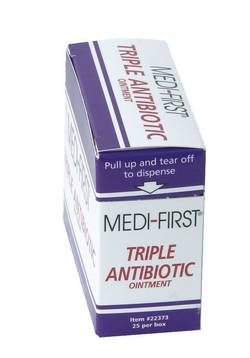TRIPLE ANTIBIOTIC OINTMENT .5 GRAM