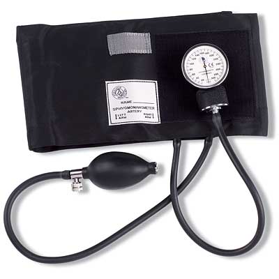 Nylon Cuff Adult Aneroid Sphygomomanometer