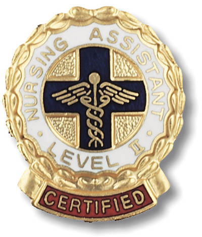 Certified Nursing Assistant Level II Emblem Pin