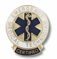 Emerg. Med. Tech.   Cert. Pin