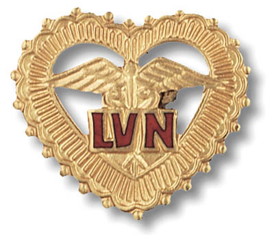 LVN -in filigreed heart-