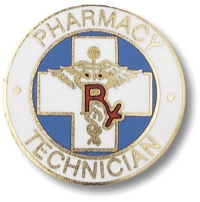 Pharmacy Technician Emblem Pin
