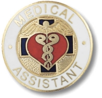 Medical Assistant Emblem Pin