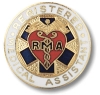 Medical Assistant, Registered Emblem Pin