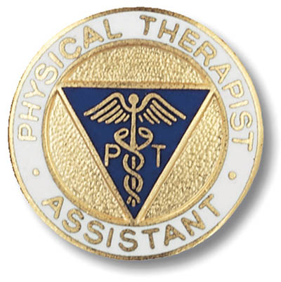 Physical Therapy  Assistant Emblem Pin