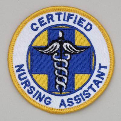 Embroidered Patch - Certified Nursing Assistant Patch
