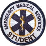 Embroidered Patch - Emergency Medical Services - Student