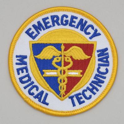 Embroidered Patch - Emergency Medical Technician