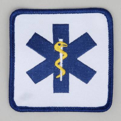 Star of Life - 3 inch Square