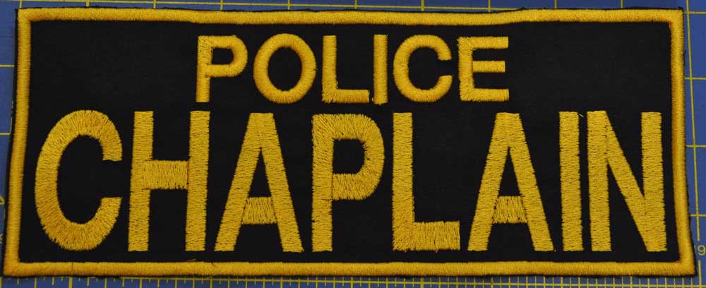 Police Chaplain - Back Patch